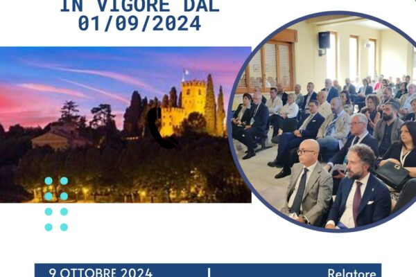 Giornata Formativa: Mercoledì 9 Ottobre 2024 - San Vendemiano (TV)