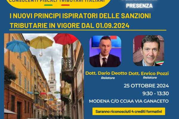 Giornata Formativa: Venerdì 25 Ottobre 2024 - Modena